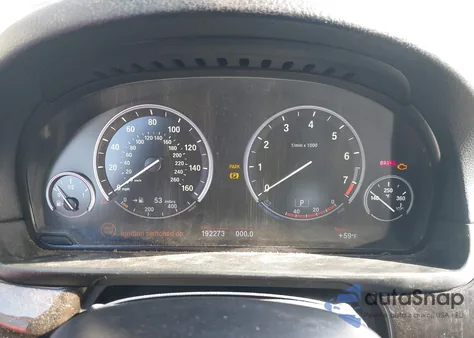 2013 BMW 535I из США, поврежденный, VIN WBAFR7C54DC819367